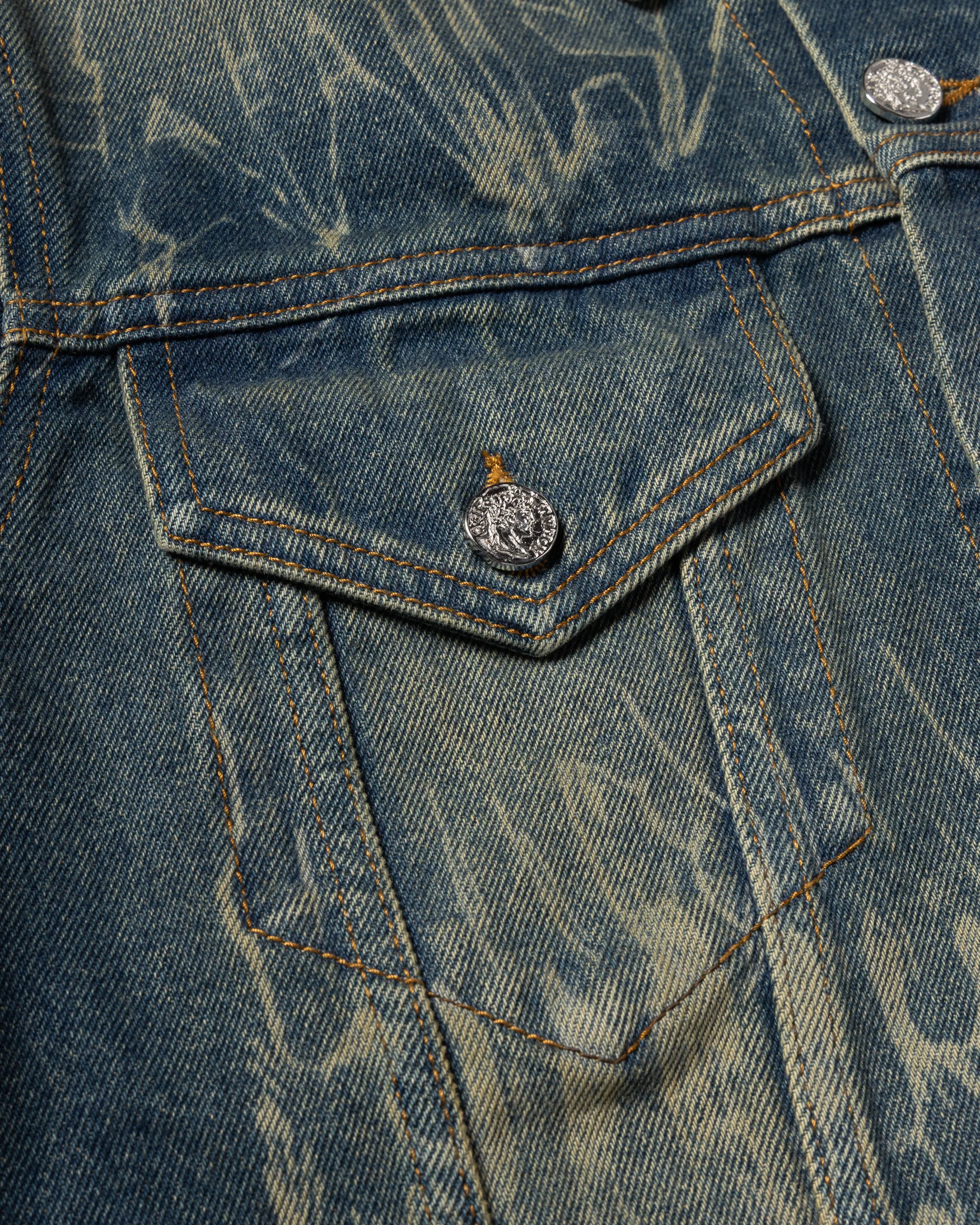 Metal 00's Trucker Jacket - Image 5
