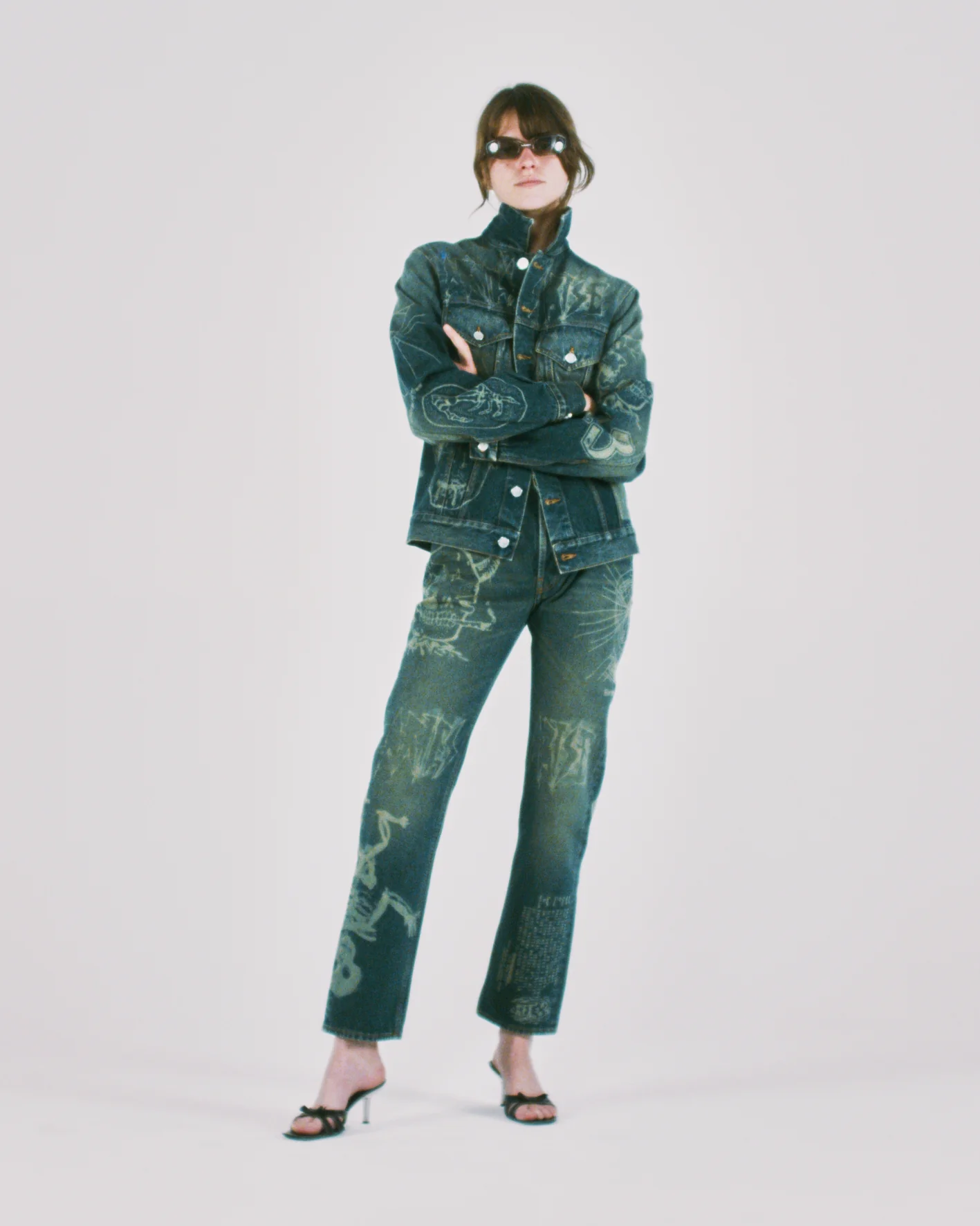 Metal 00's Trucker Jacket - Image 7