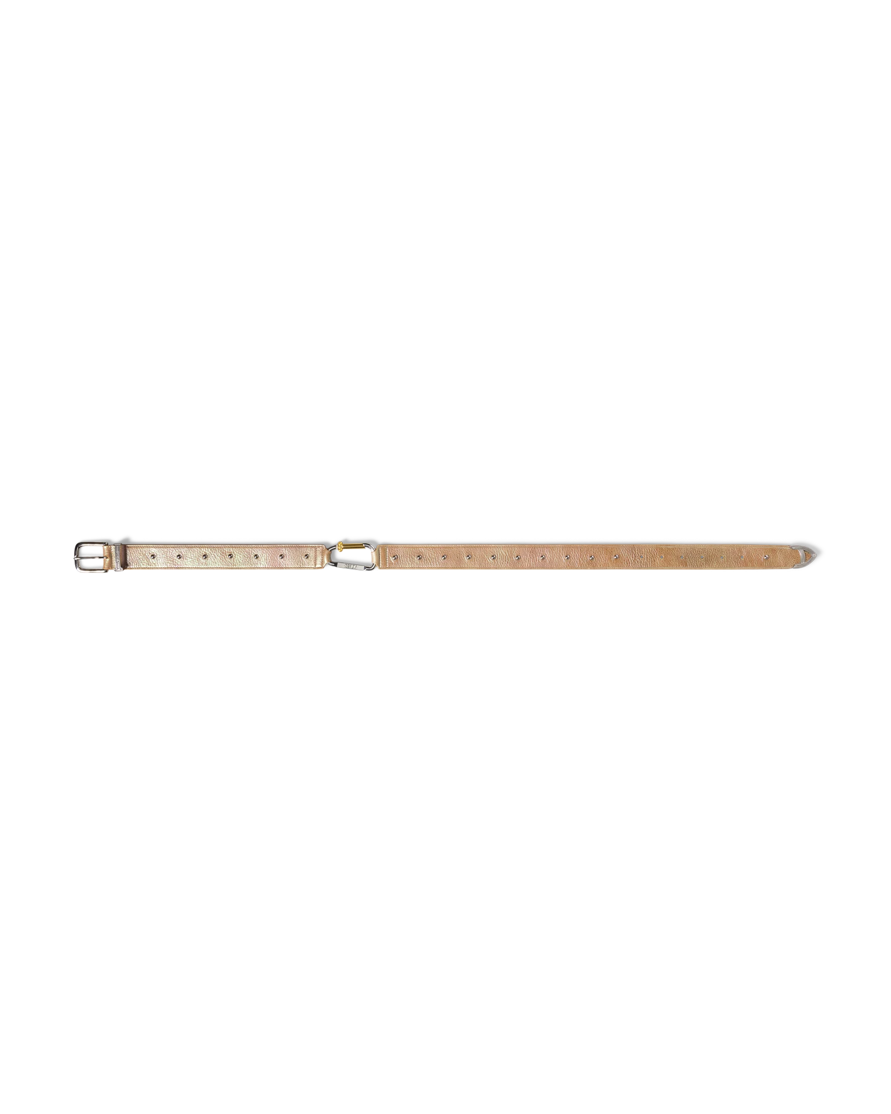 Pearl Leather Studded Mazzo Belt - Image 5