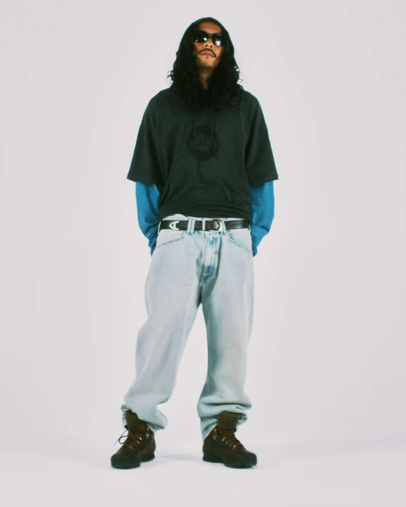 Warrior of Sadness Hooded LS Tee - Image 3