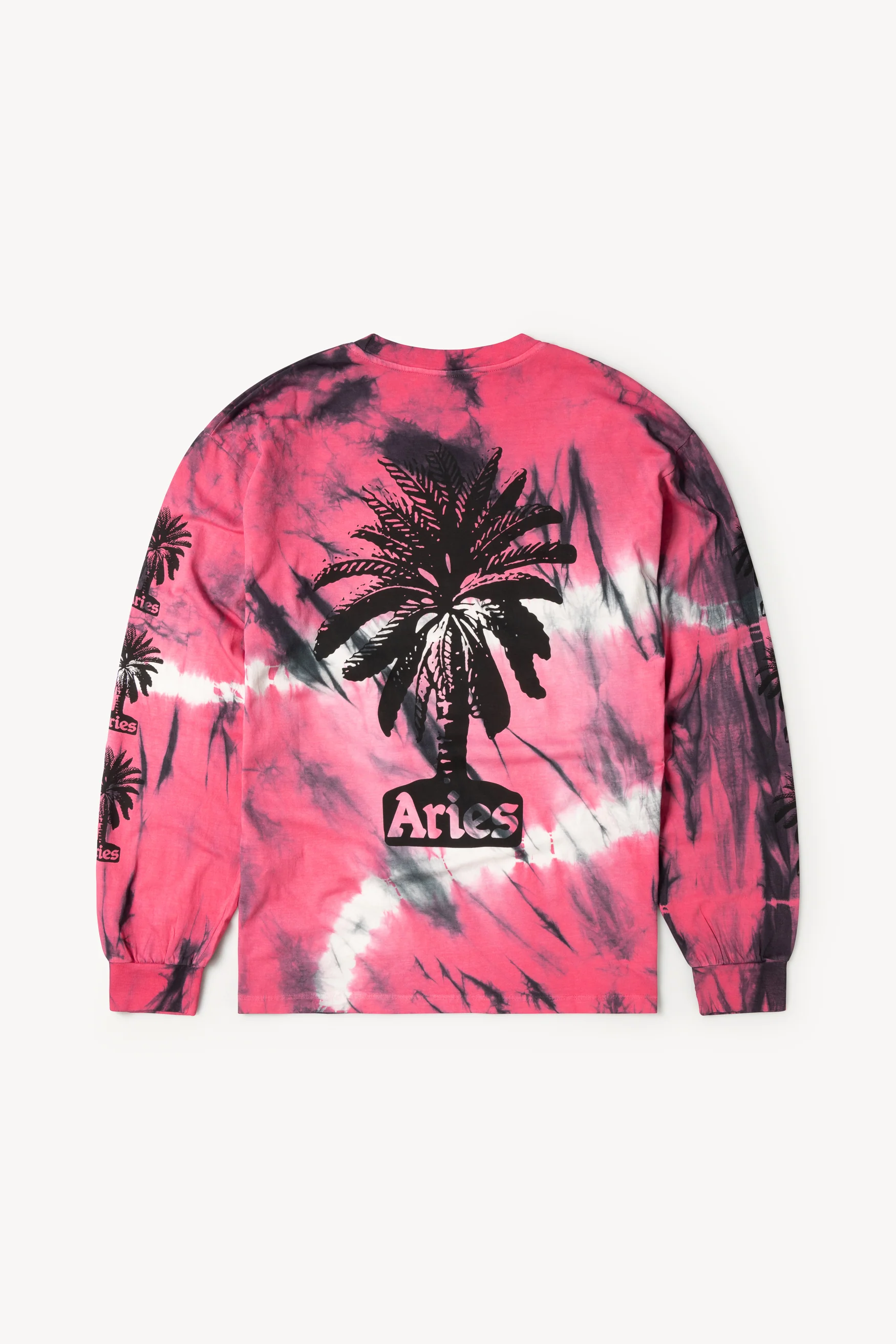 Tie Dye Palm Longsleeve Tee - Image 2