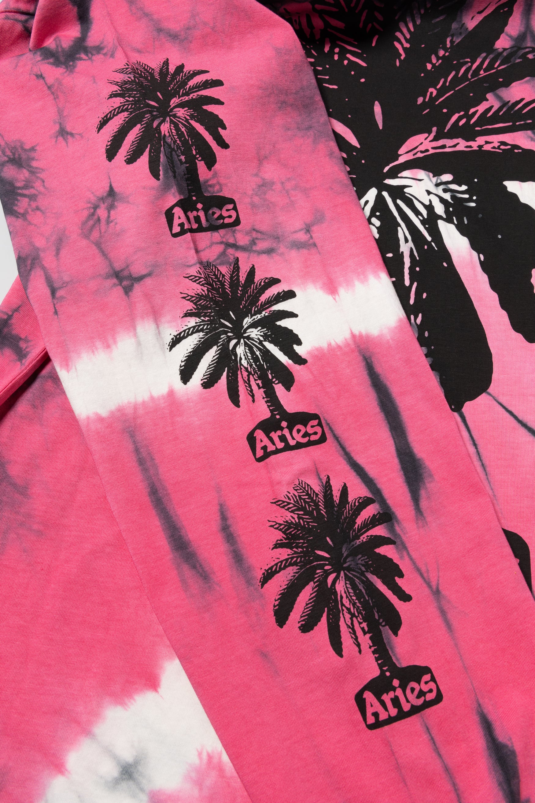 Tie Dye Palm Longsleeve Tee - Image 5
