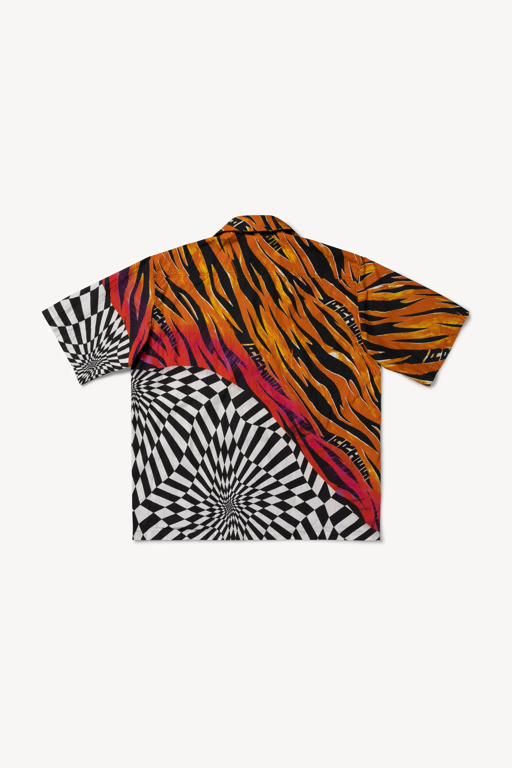 Aries x Vault by Vans Distorted Cheque Hawaiian Shirt - Image 4