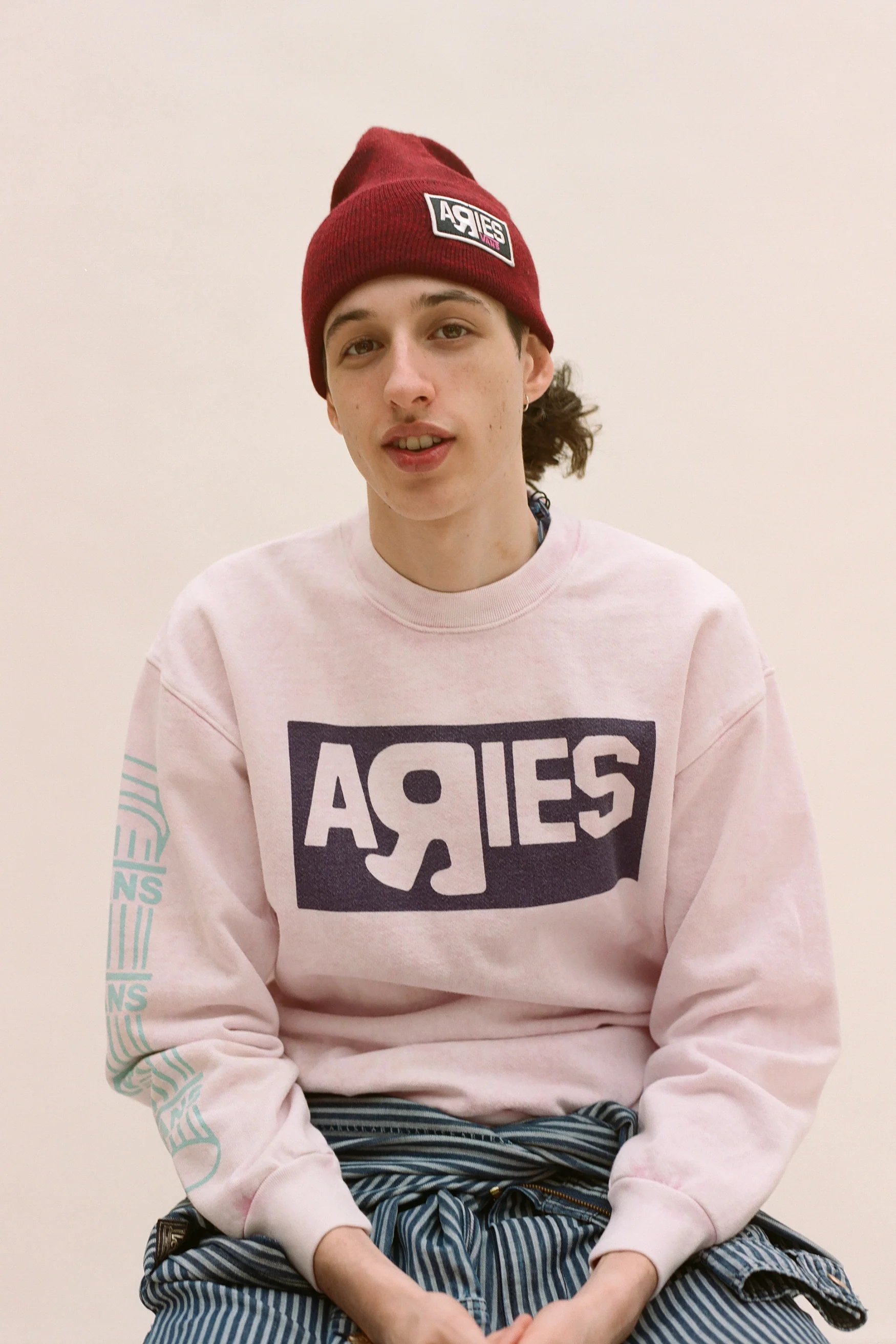Aries x Vault by Vans Gyow Patch Beanie - Image 5