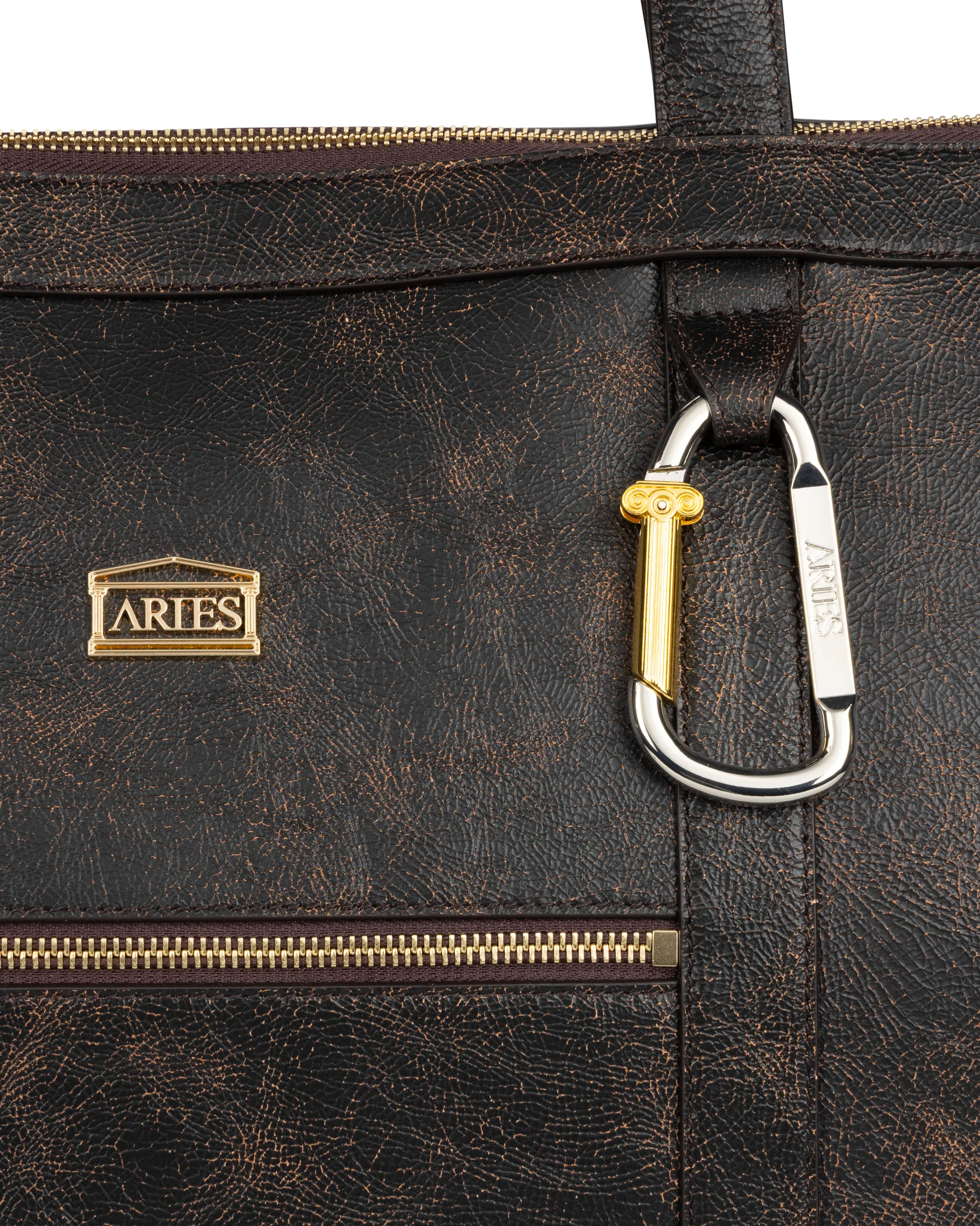 Vintage Leather Niner Shopper Bag - Image 4