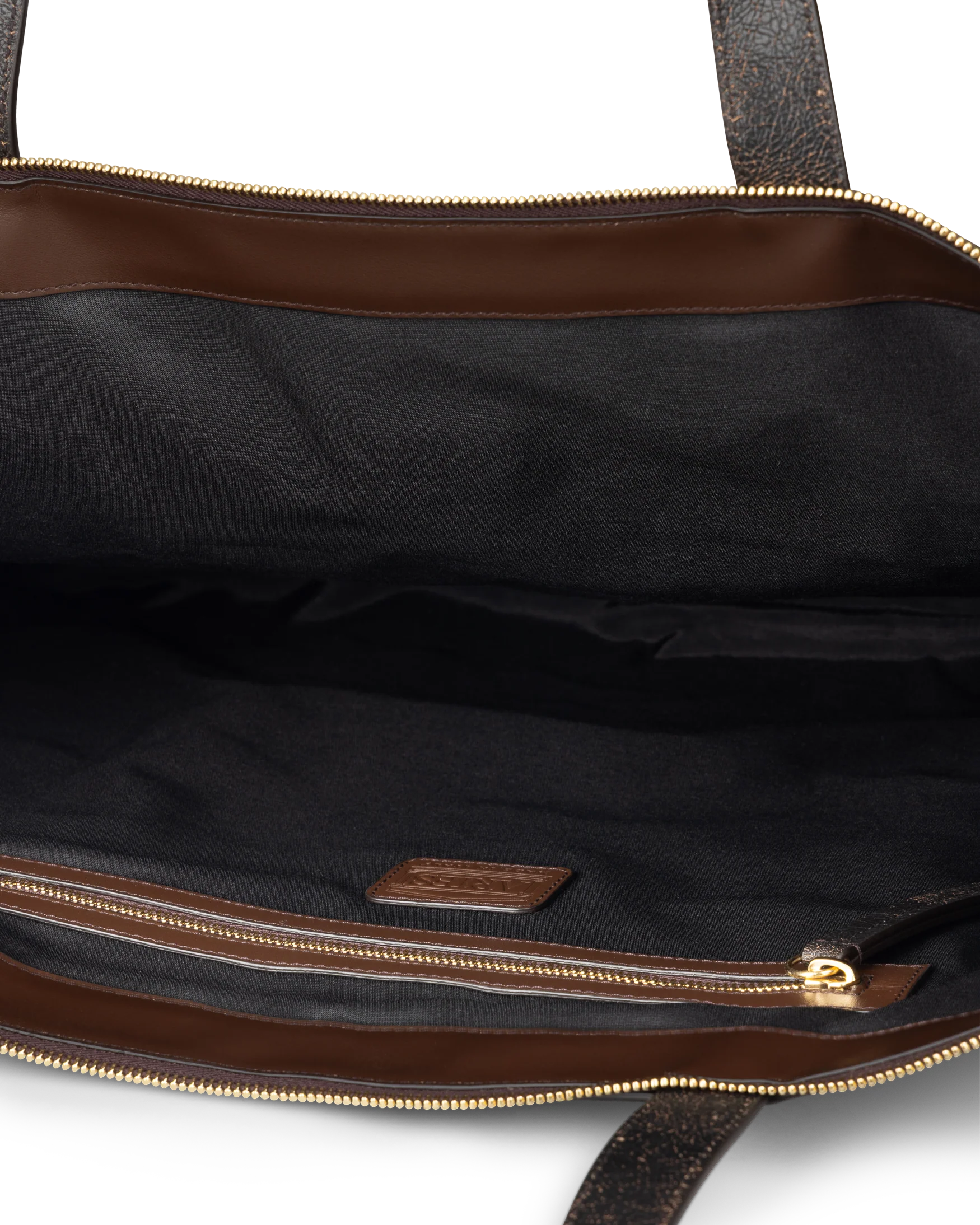 Vintage Leather Niner Shopper Bag - Image 5