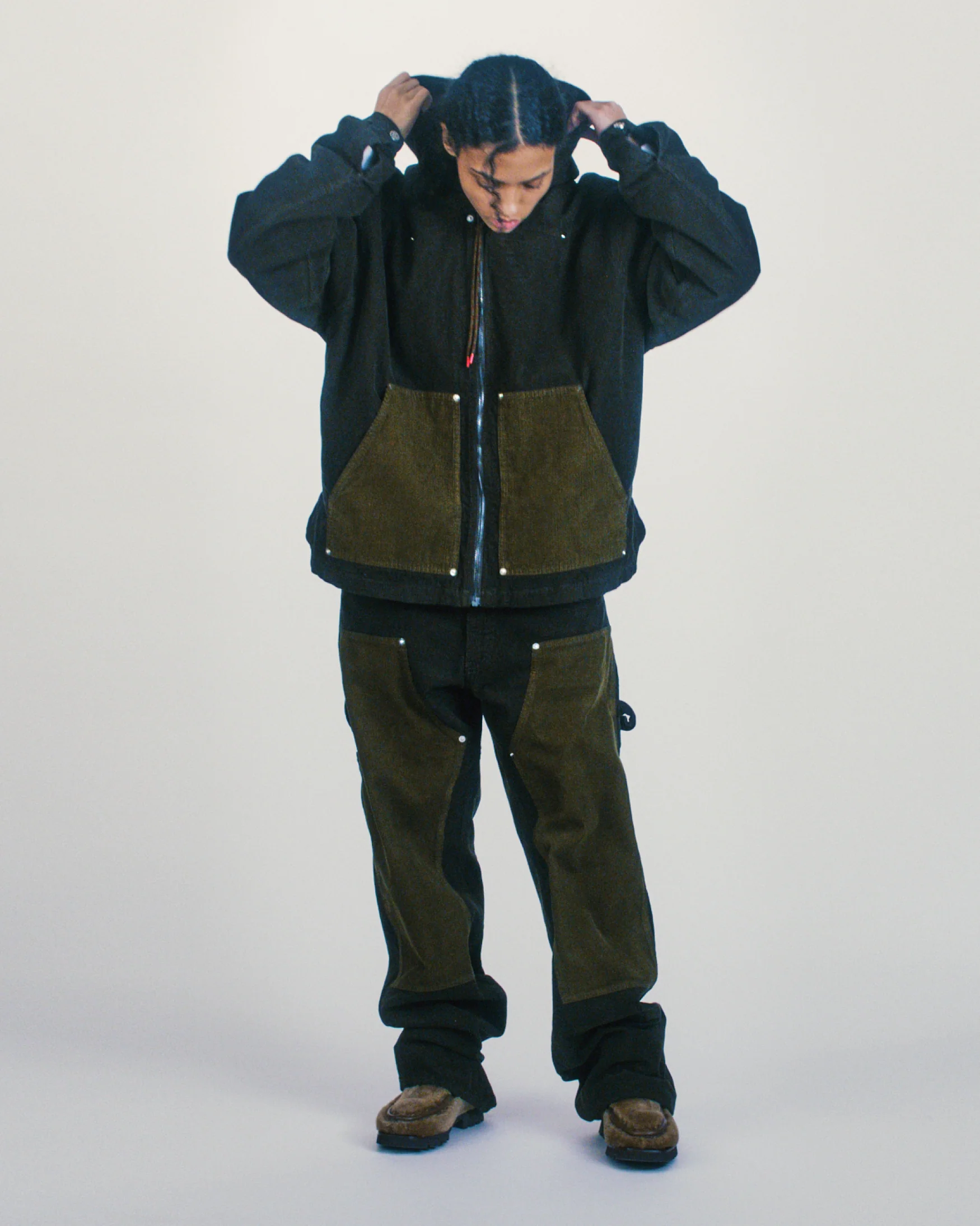Washed Cord Carpenter Jacket - Image 2
