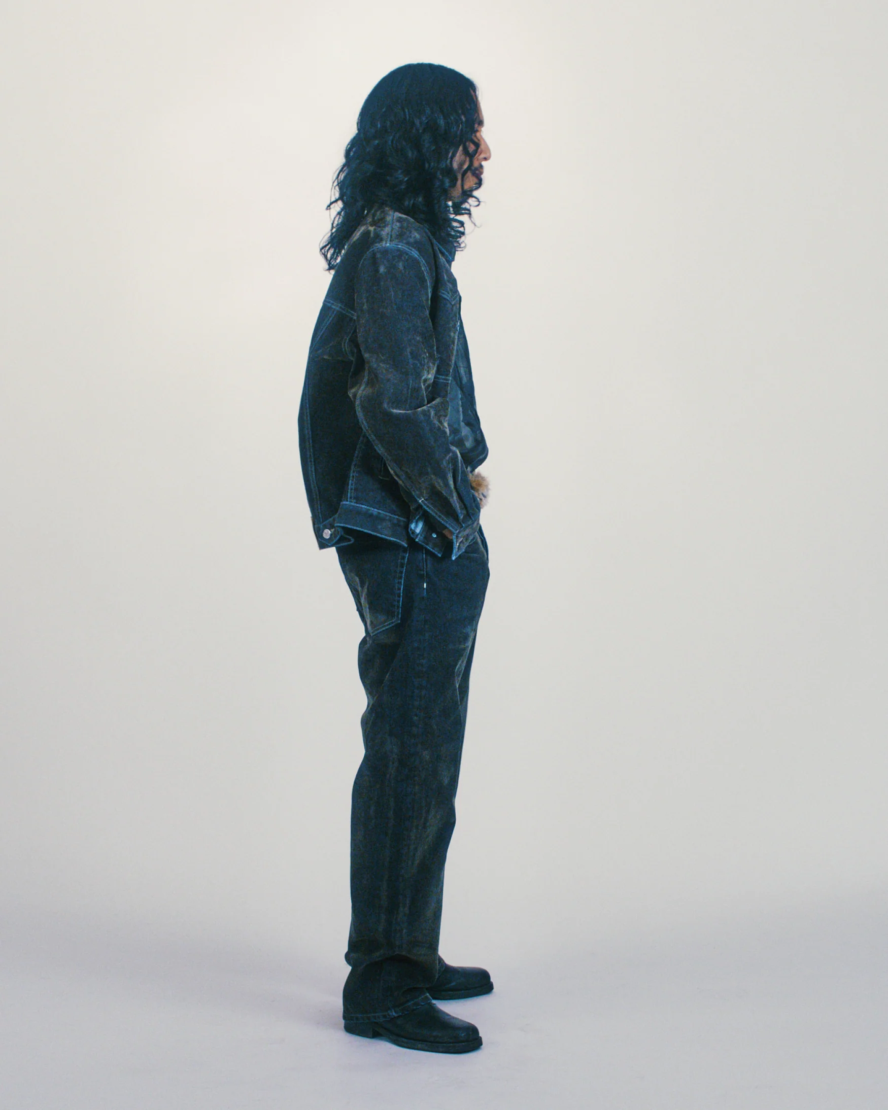 Worn Flock Batten Jean - Image 10
