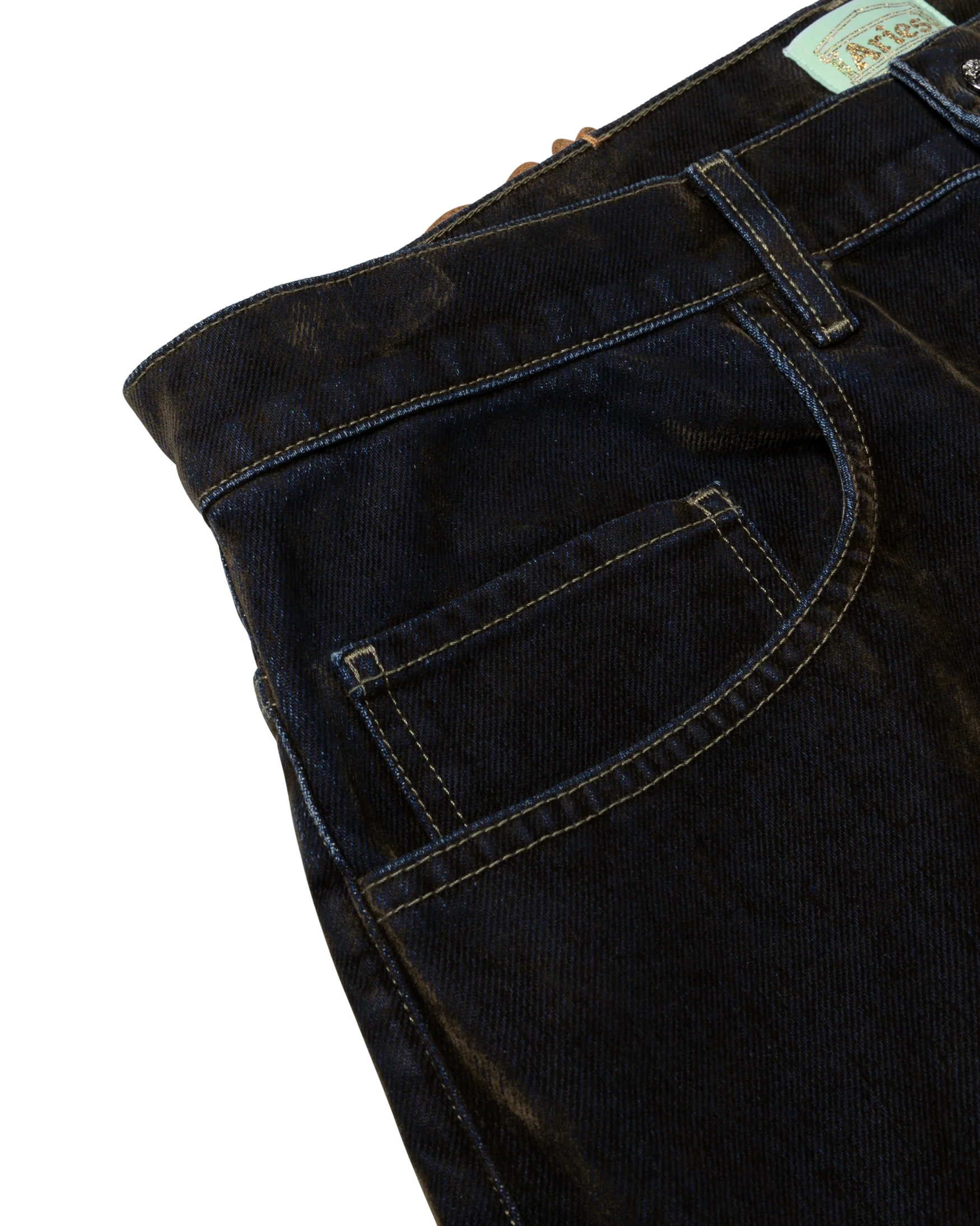 Worn Flock Batten Jean - Image 6