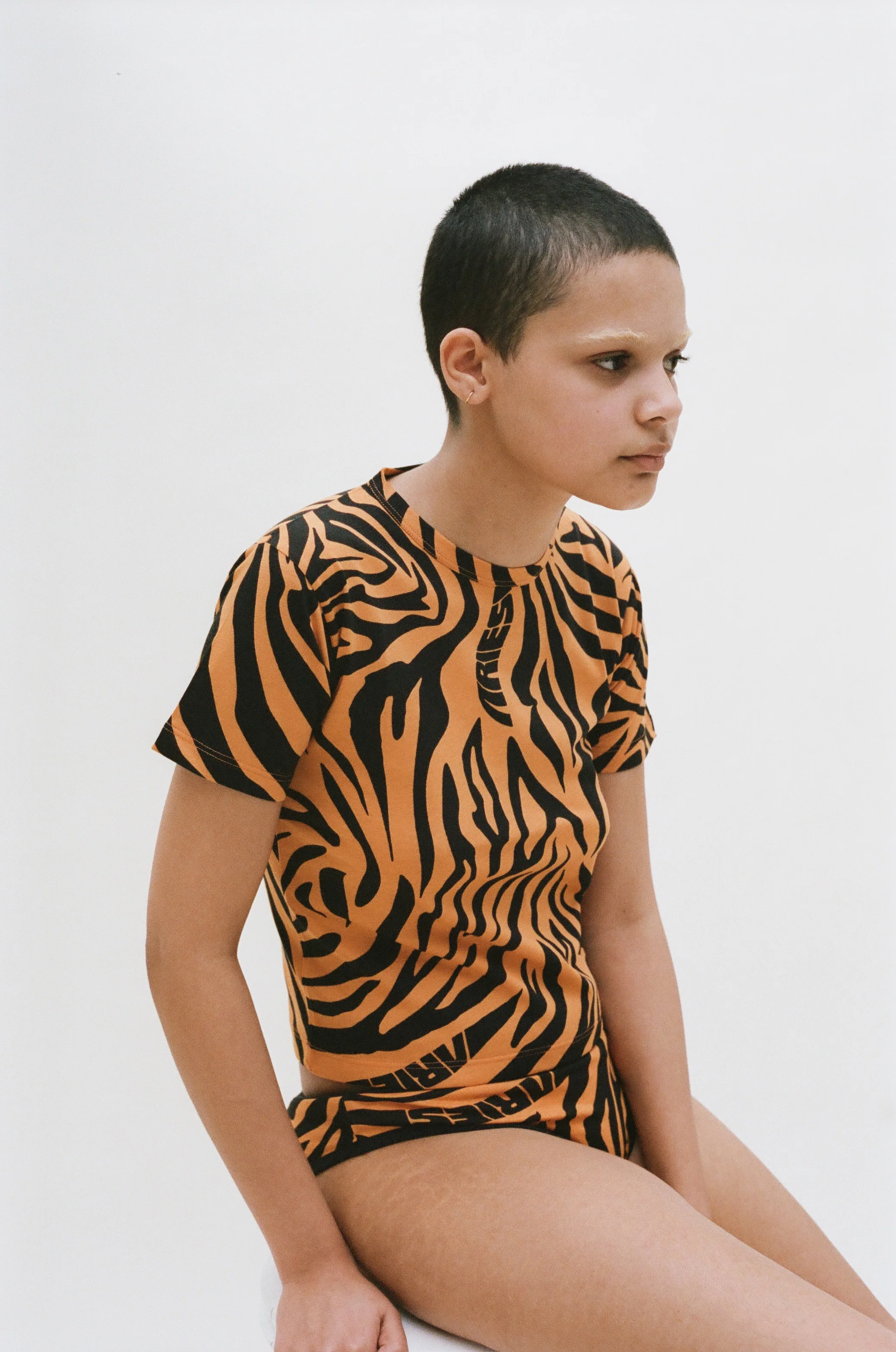 Zebra Shrunken Tee - Image 2
